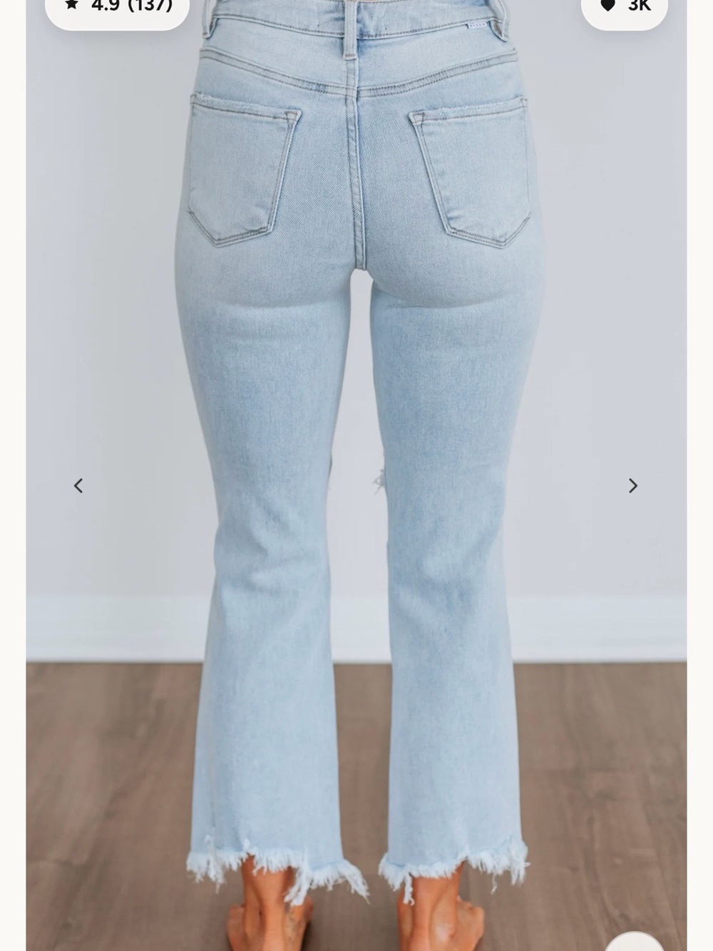Ruby Risen Jeans 7/28 - Picture 2 of 7